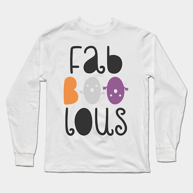 Fab Boo Lous Long Sleeve T-Shirt by JakeRhodes